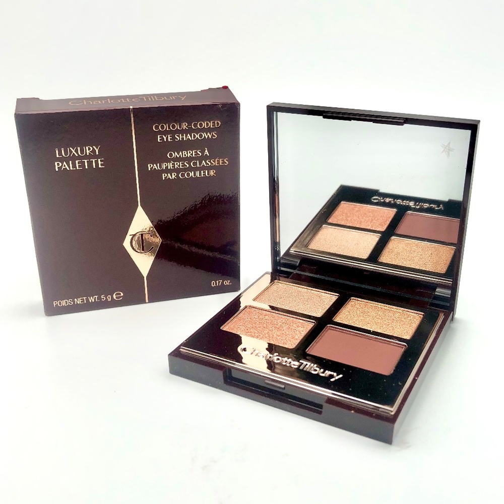 Charlotte Tilbury Queen Of Glow Luxury Palette Shadow Quad NEW BOX